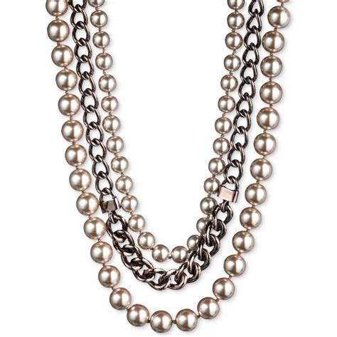 givenchy pearl jewelry|givenchy crystal stone collar necklace.